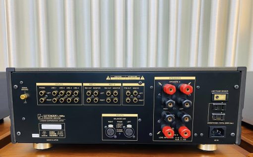 LUXMAN L505u Gold cong ket noi