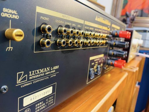 Amply LUXMAN L-505f ket noi