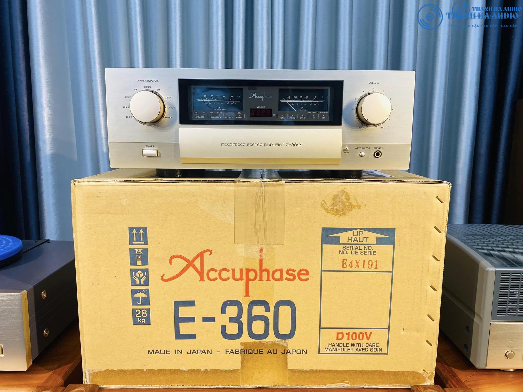 ACCUPHASE E-360 thung xop