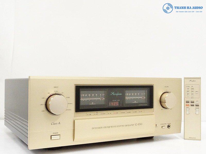 Accuphase E-650 mat truoc