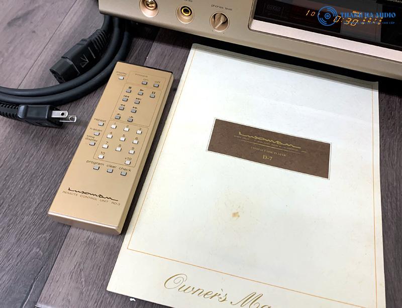 Luxman D-7 phu kiẹn