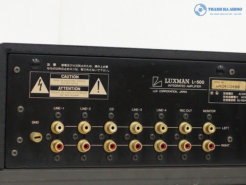 Luxman L-500 ngo vao