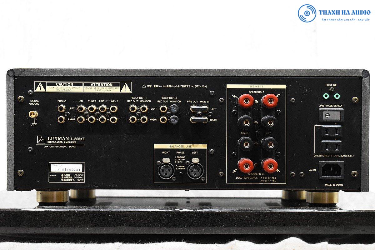 Luxman L-505sII mat sau