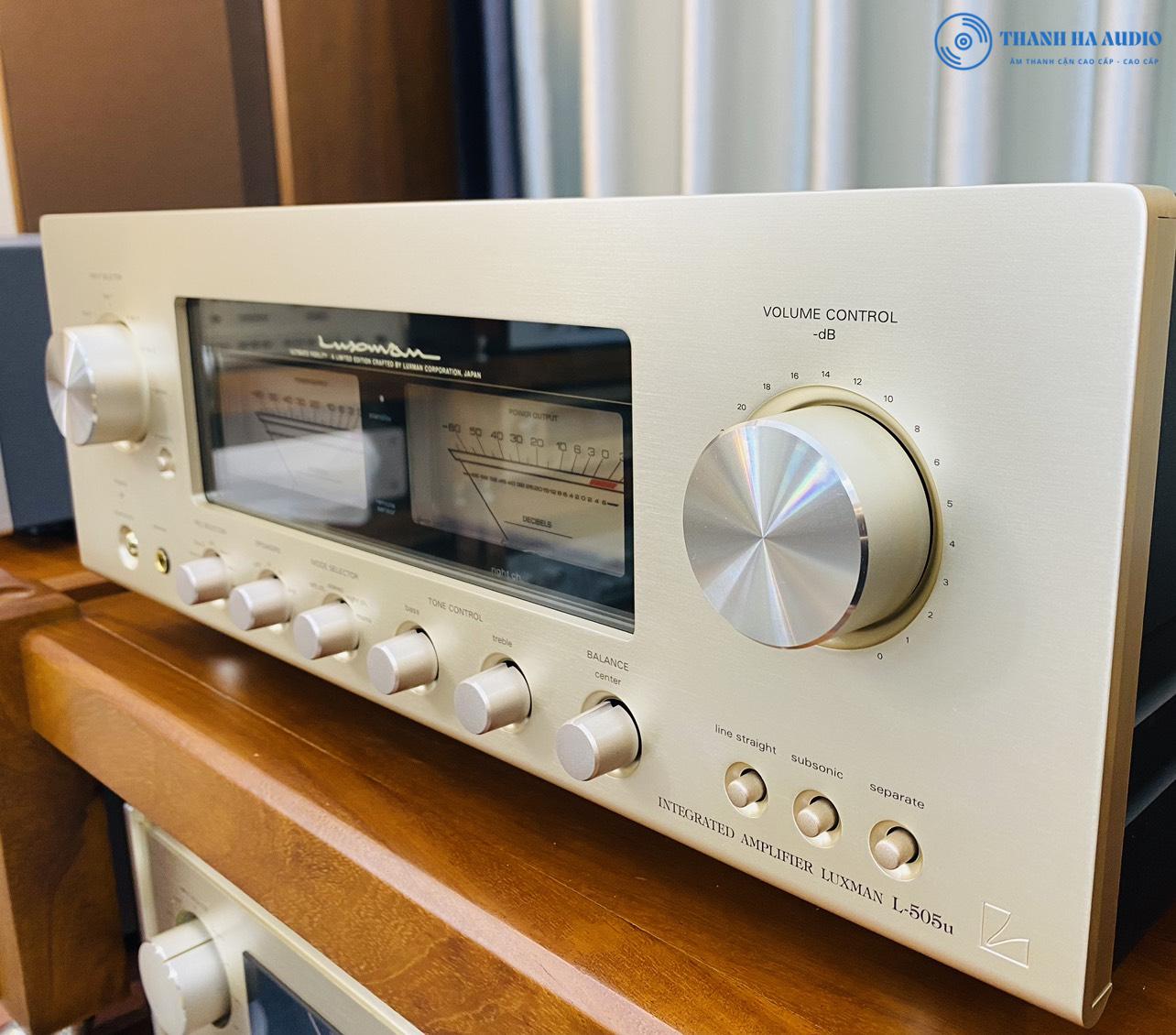 Luxman L-505u Gold goc phai