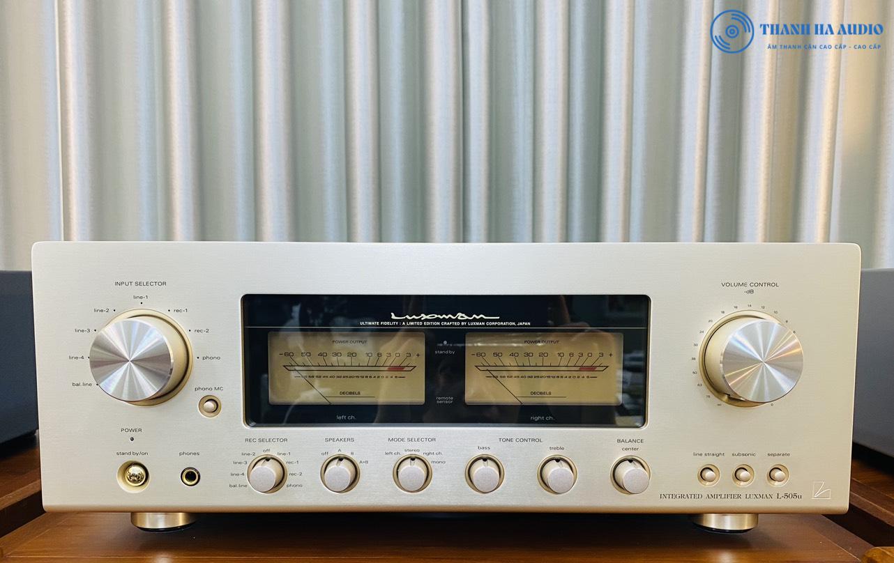 Luxman L-505u Gold mat truoc
