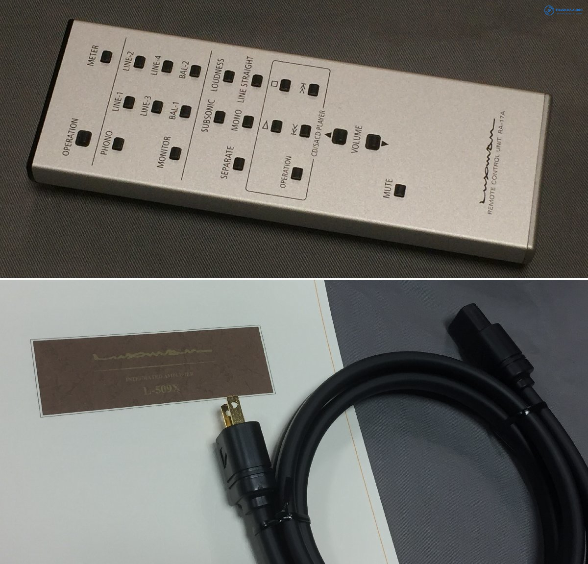 Luxman L-509X phu kiẹn