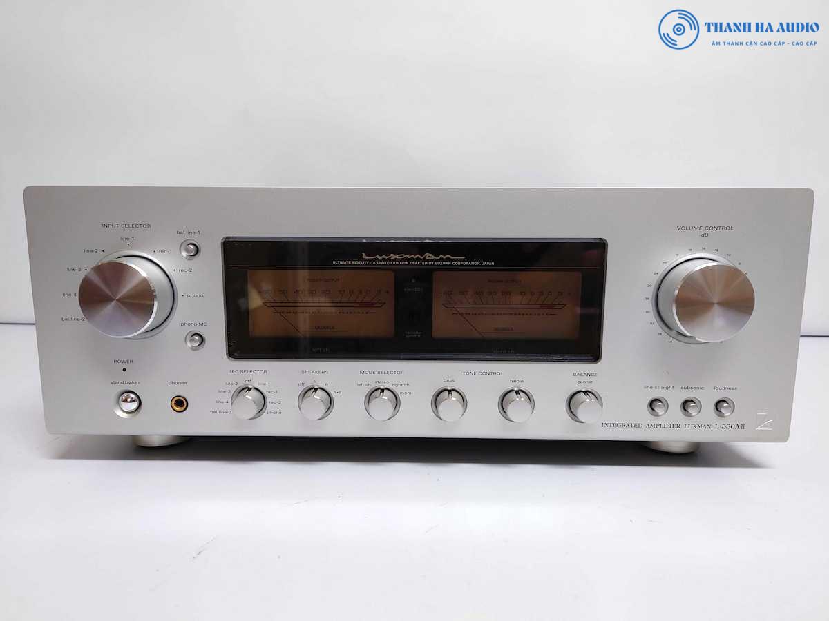 Luxman L-550AII mat truoc