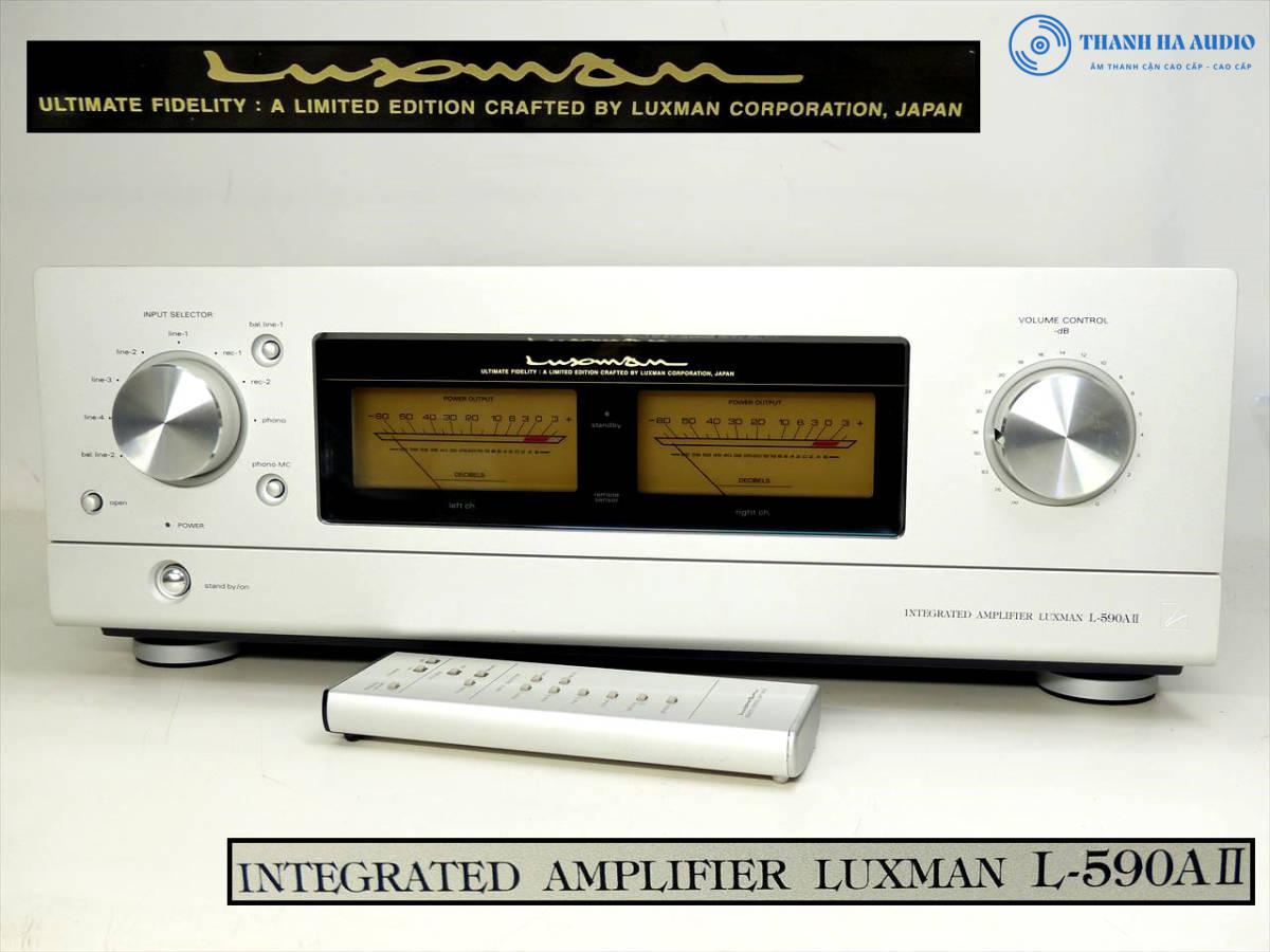 Luxman L-590AII mat truoc