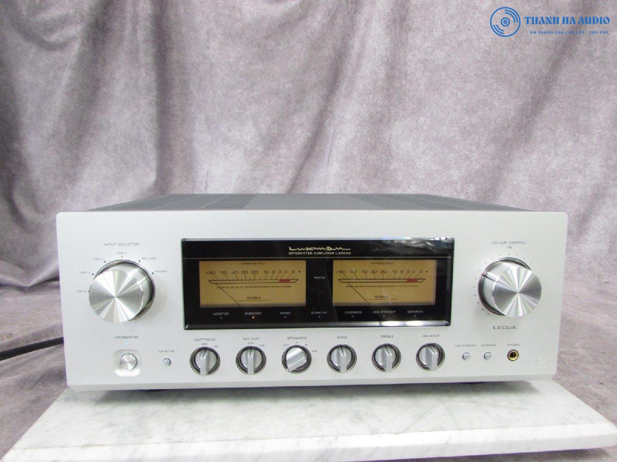 Luxman L550AX mat truoc