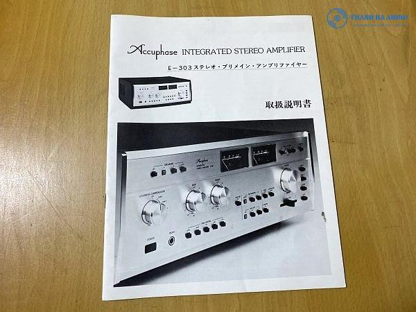 Accuphase E303 catalog